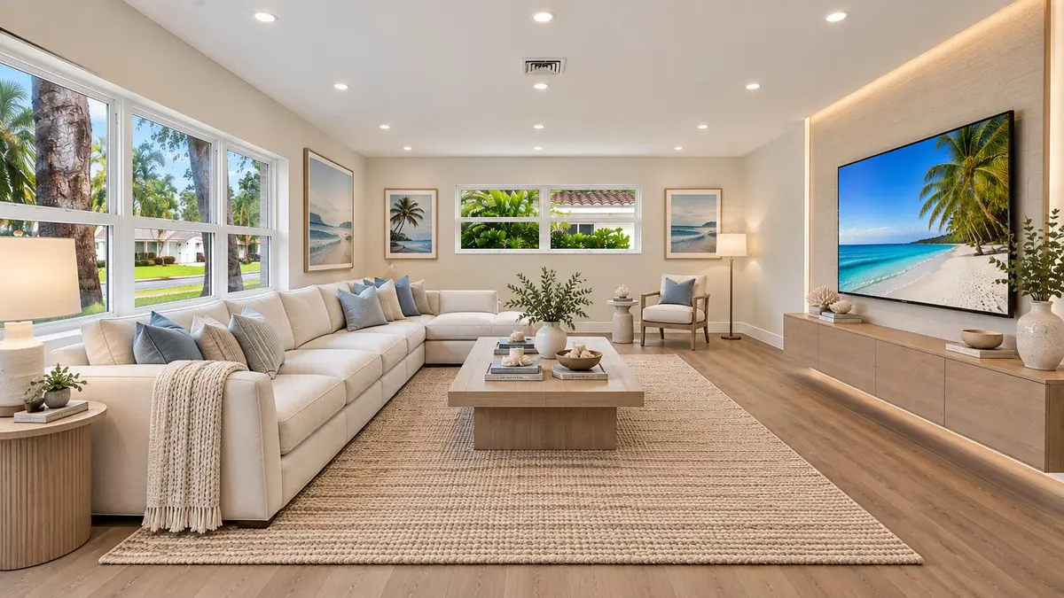 Virtual LR at 800 SW 4TH Street, Boca Raton