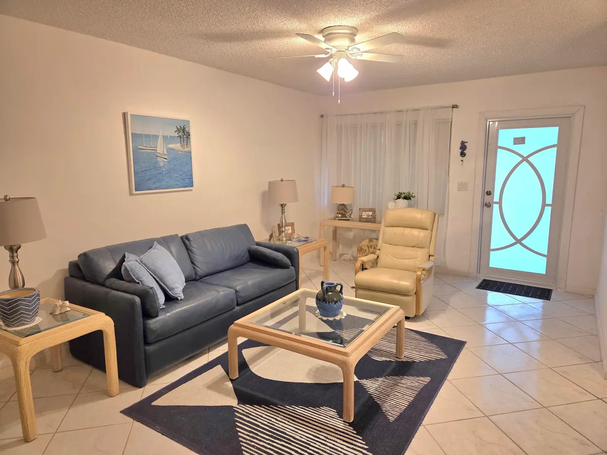 Wonderfully Furnished Living Room at 2100 NE 38TH Street 110, Lighthouse Point
