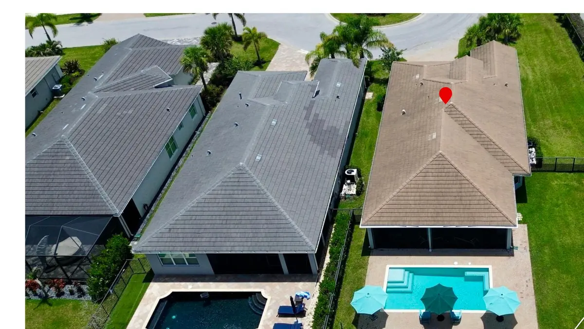 Aerial Rear at 12000 SW Bristol Bay Drive, Port St. Lucie