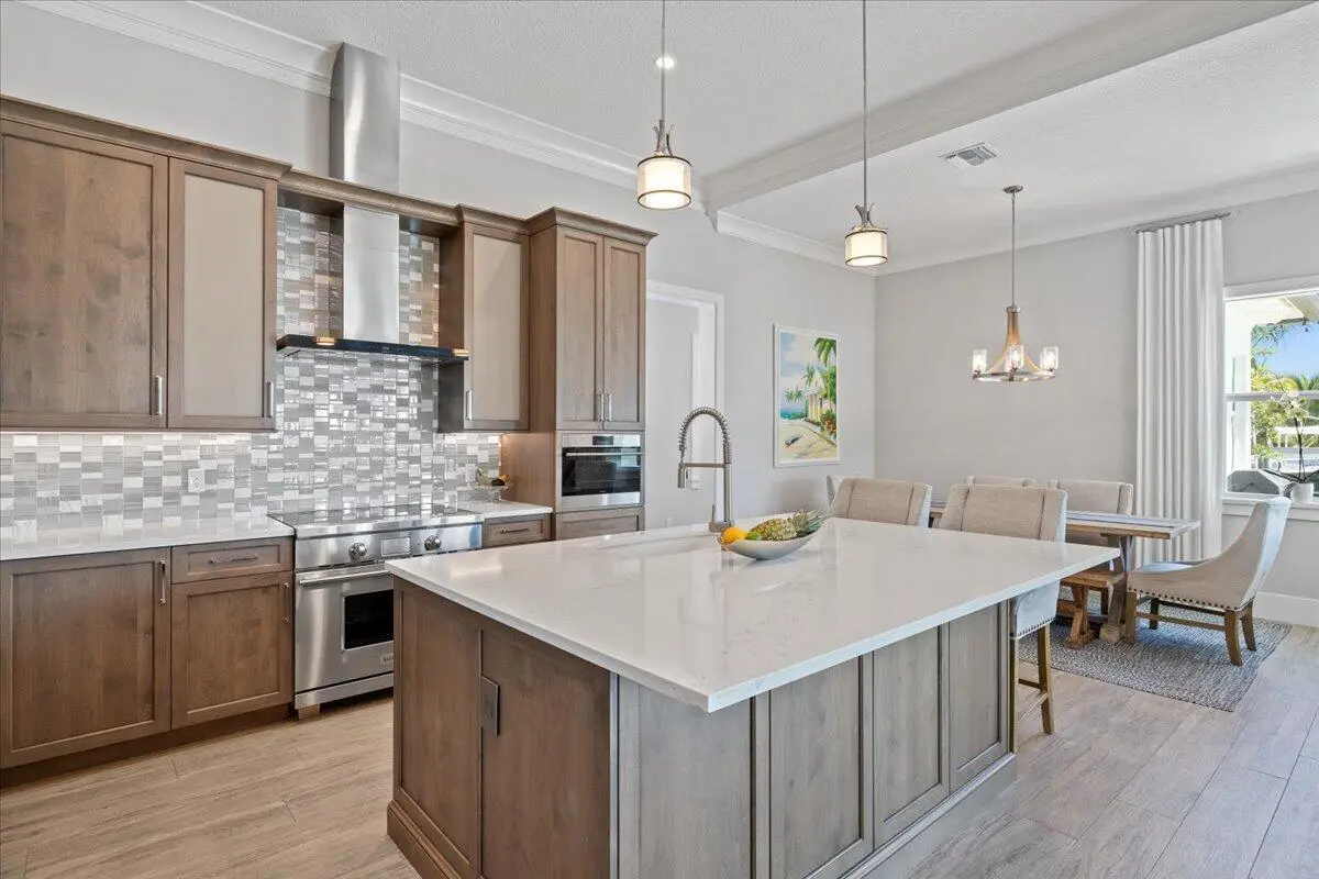 Gourmet Kitchen at 205 Body Court, Jupiter