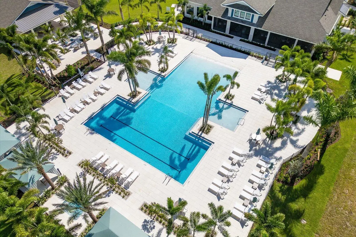 55-ResortPoolDrone at 10264 NW Field Flower Trail, Port St. Lucie