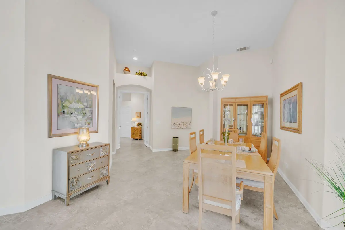 Dining Room at 700 SW Lake Charles Circle, Port St. Lucie