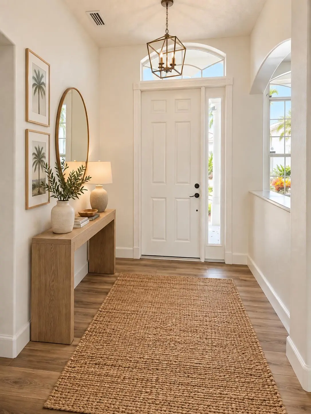 AI staged entryway at 5135 NW ALJO Circle, Port St. Lucie