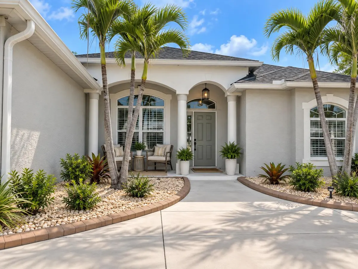 AI staged front exposure (2) at 5135 NW ALJO Circle, Port St. Lucie