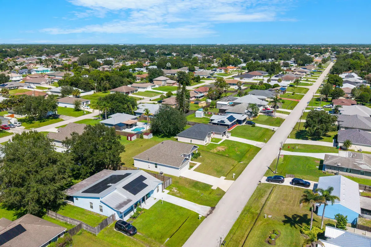 Aerial View at 2044 SW AMERICANA Street, Port St. Lucie