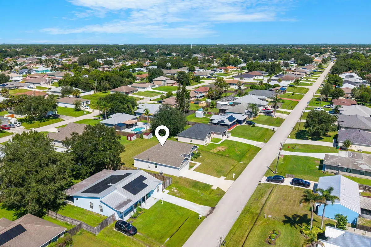 Aerial View at 2044 SW AMERICANA Street, Port St. Lucie