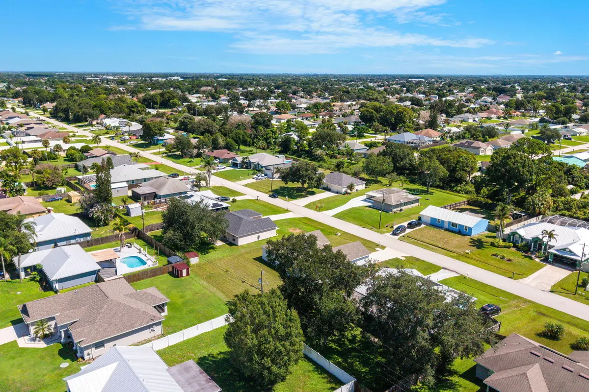 Aerial View at 2044 SW AMERICANA Street, Port St. Lucie