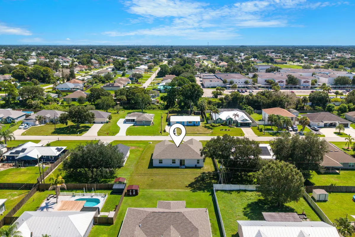 Aerial View at 2044 SW AMERICANA Street, Port St. Lucie