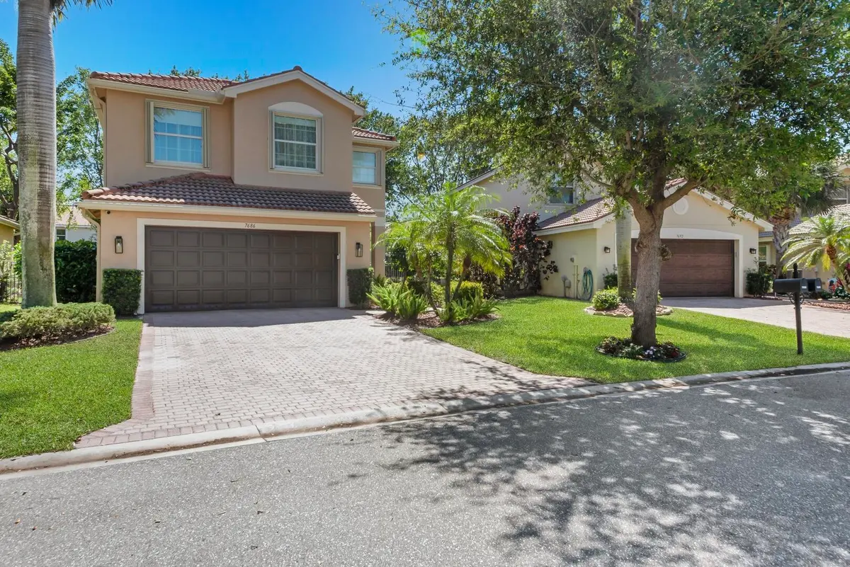 Front of home at 7686 CORKWOOD Avenue, Boynton Beach