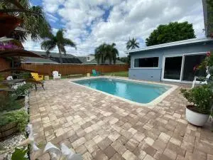 6601 - Pool at 6601 LAKE CLARKE Drive, Lake Clarke Shores