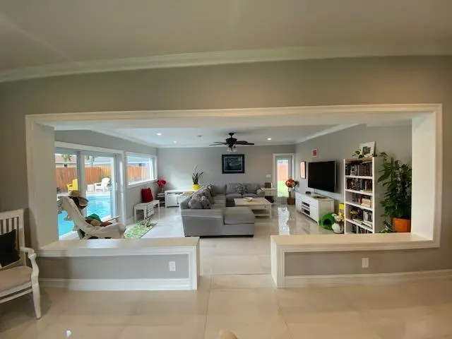 Family Room at 6601 LAKE CLARKE Drive, Lake Clarke Shores