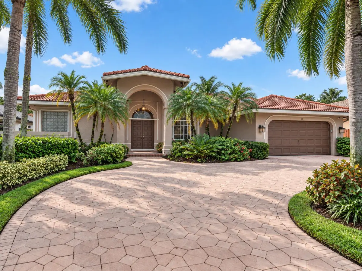 Front Elevation at 77 NW 108TH Way, Plantation