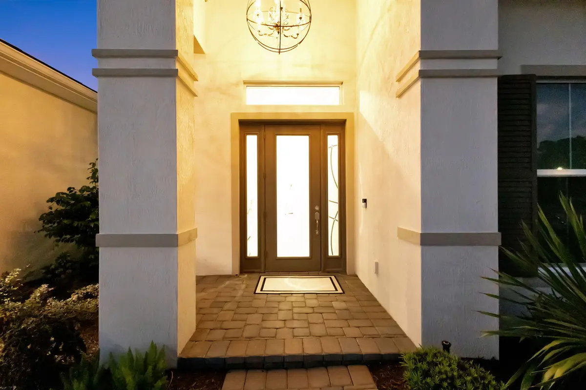 Custom Entry Door at 5003 SW Winchester Drive, Stuart