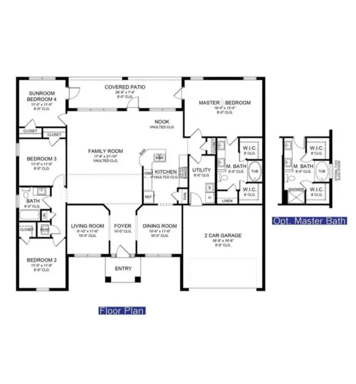 2169 Floor Plan at 1255 SW WAMPLER Avenue, Port St. Lucie