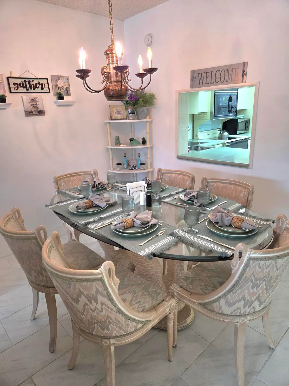 Dining Area at 1501 S OCEAN Boulevard 208, Lauderdale-By-The-Sea