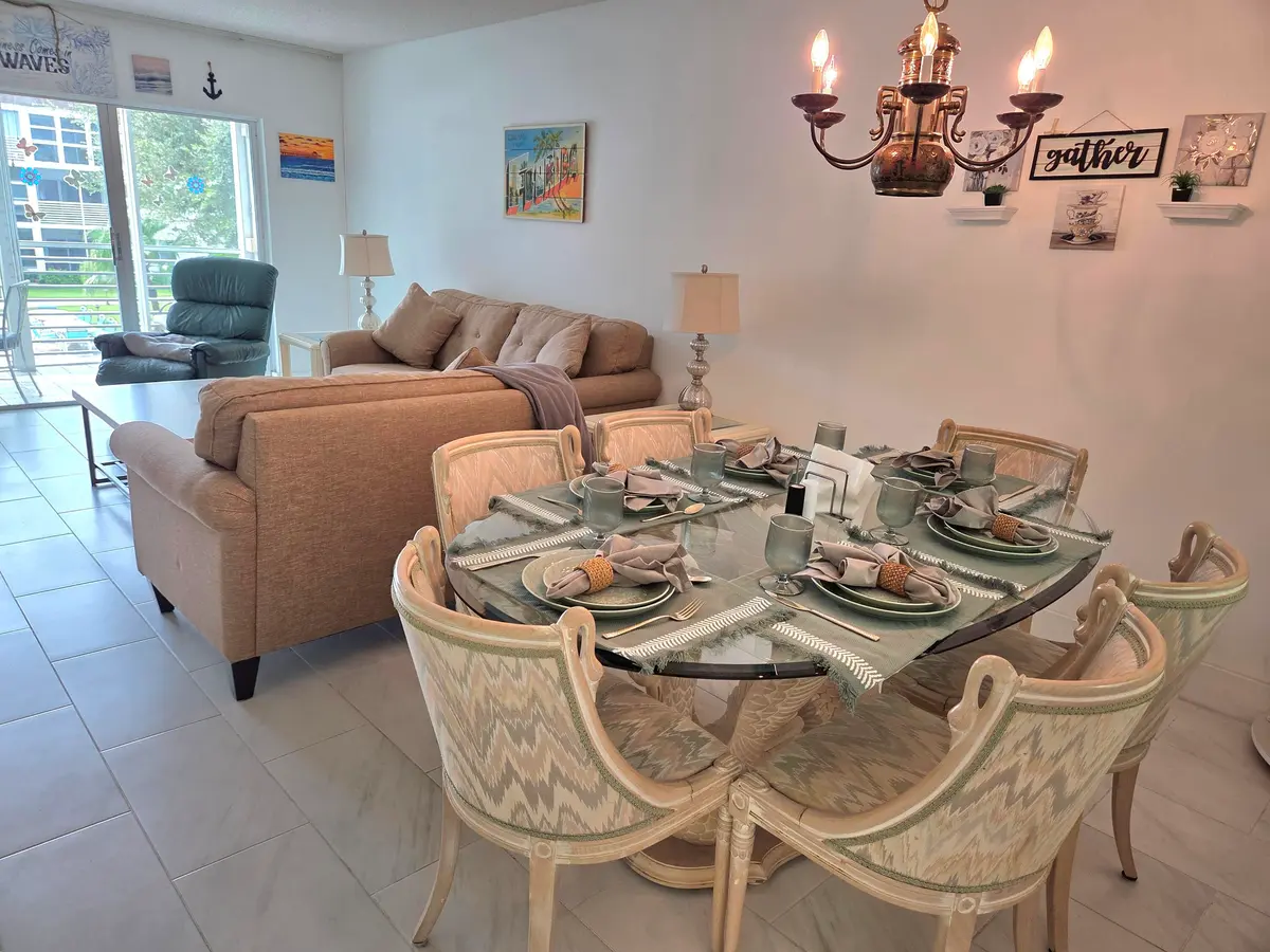 Bright open Living Room at 1501 S OCEAN Boulevard 208, Lauderdale-By-The-Sea