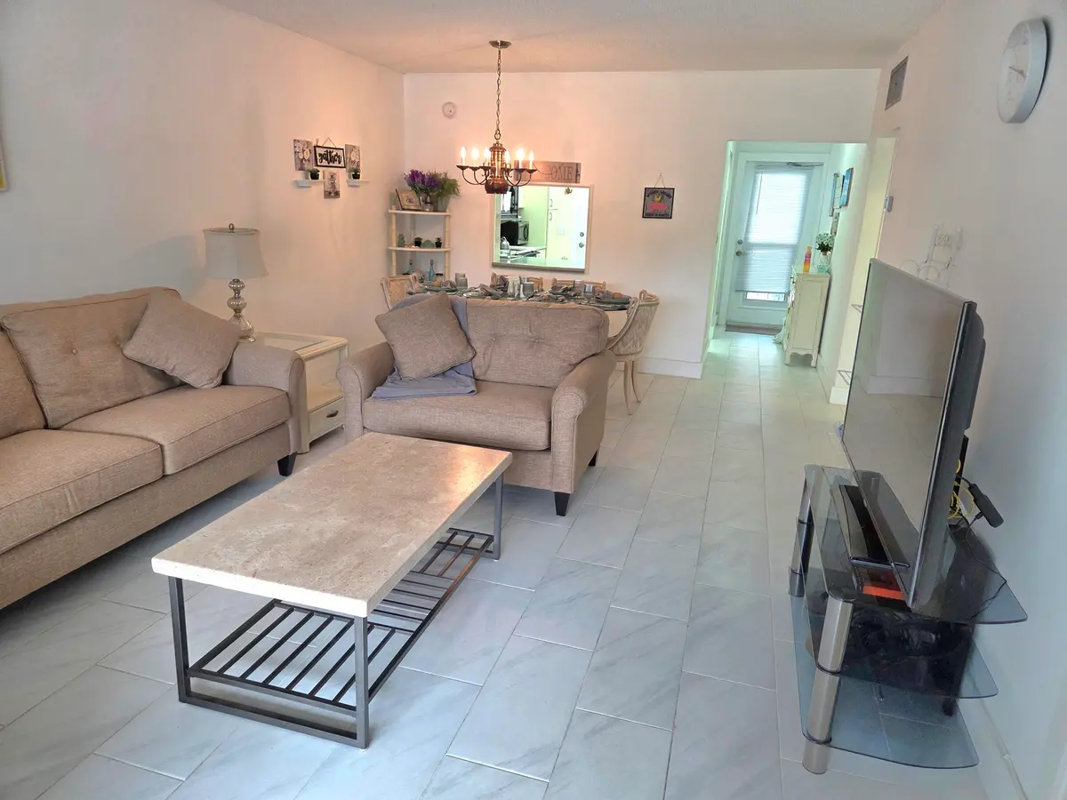Living Room at 1501 S OCEAN Boulevard 208, Lauderdale-By-The-Sea