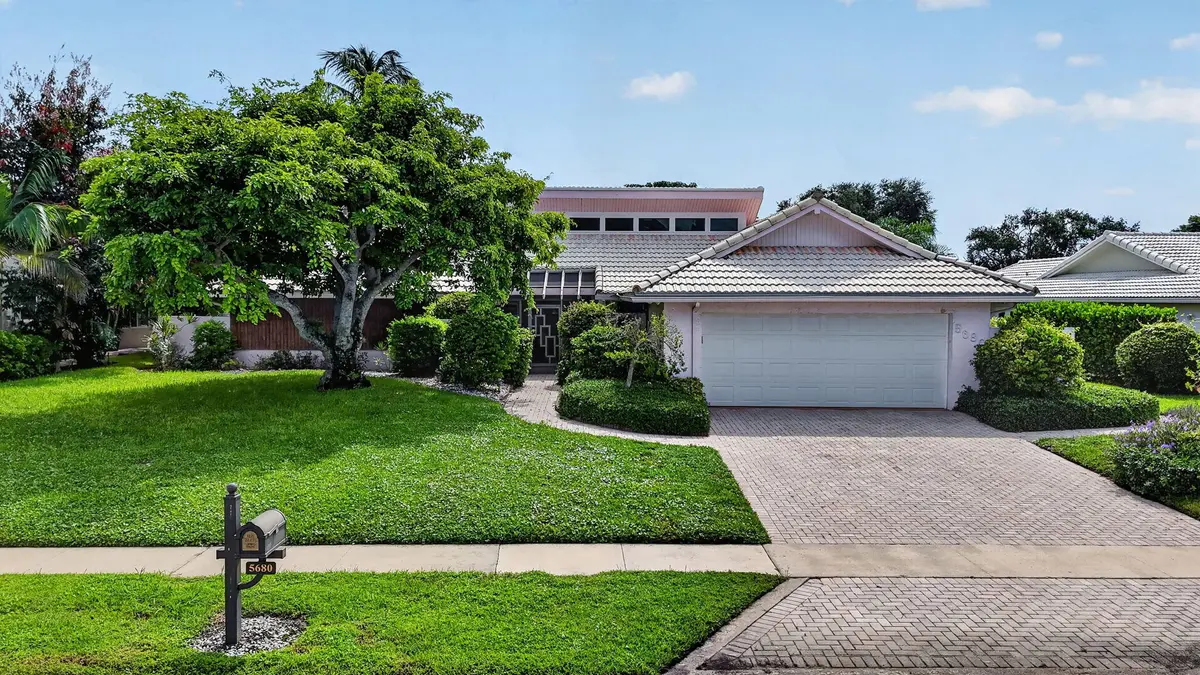 FRONT VIEW at 5680 NW 3RD Terrace, Boca Raton