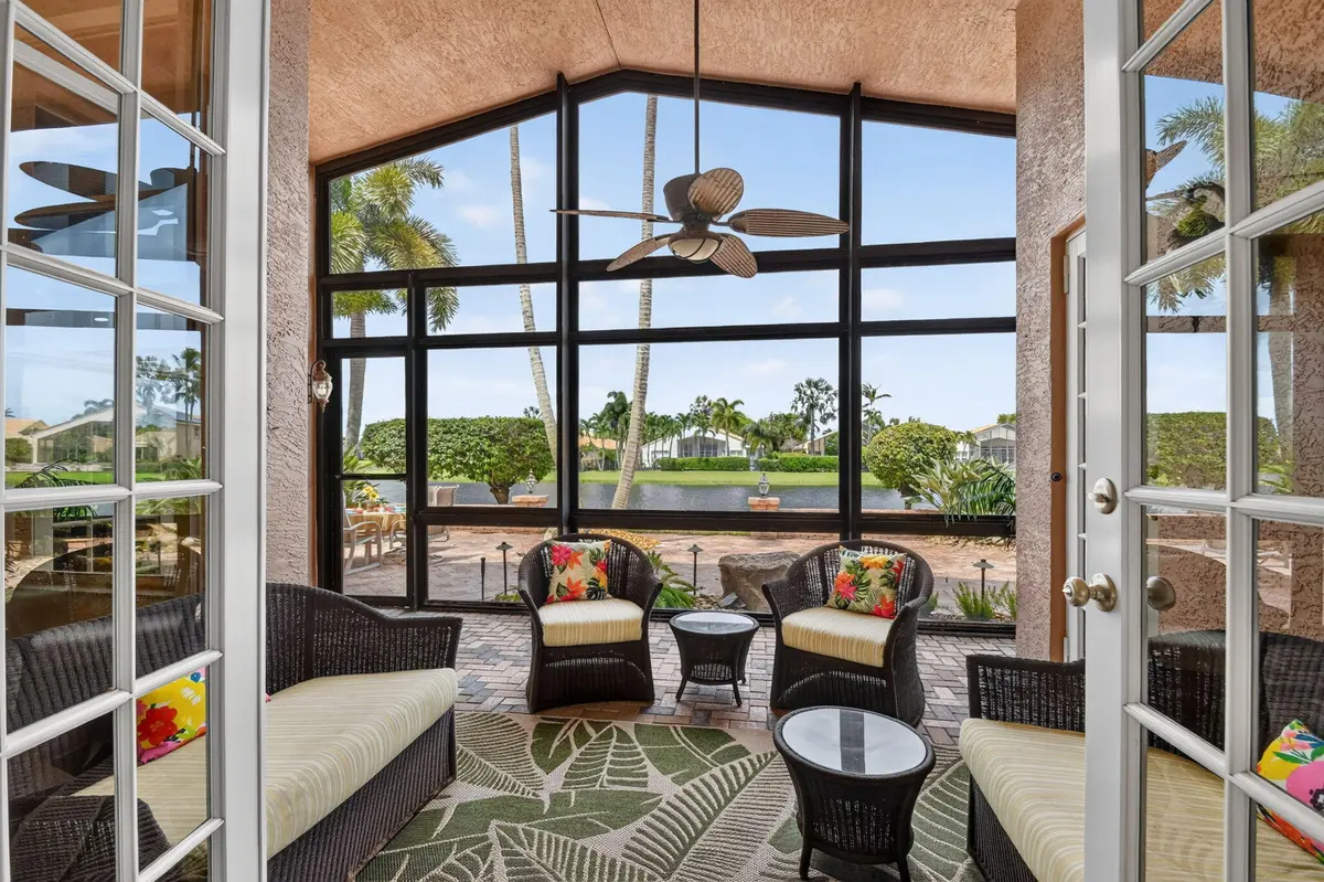 Elegant French Doors at 7485 Carmela Way, Delray Beach