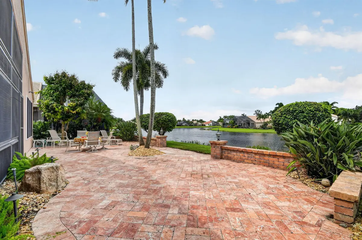 Extraordinary Marble Stone Terrace at 7485 Carmela Way, Delray Beach