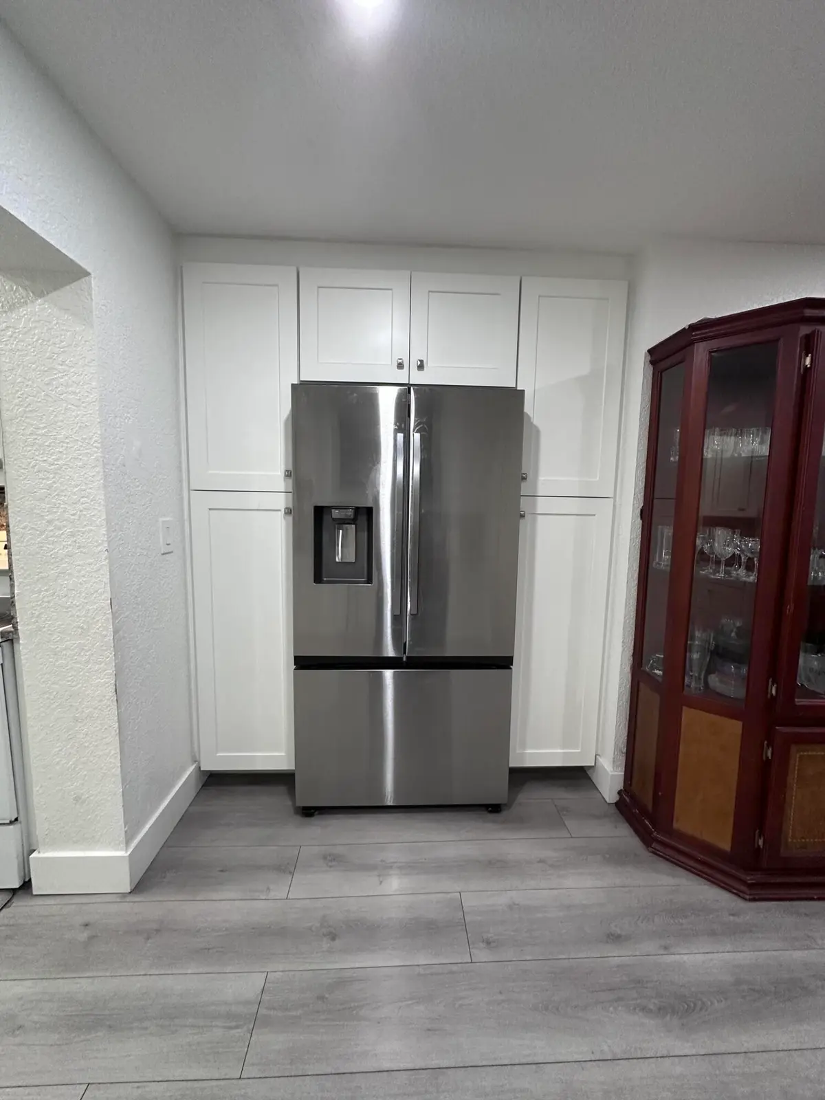 Double Door Fridge with Pantry Surround at 1013 N C Street, Lake Worth Beach