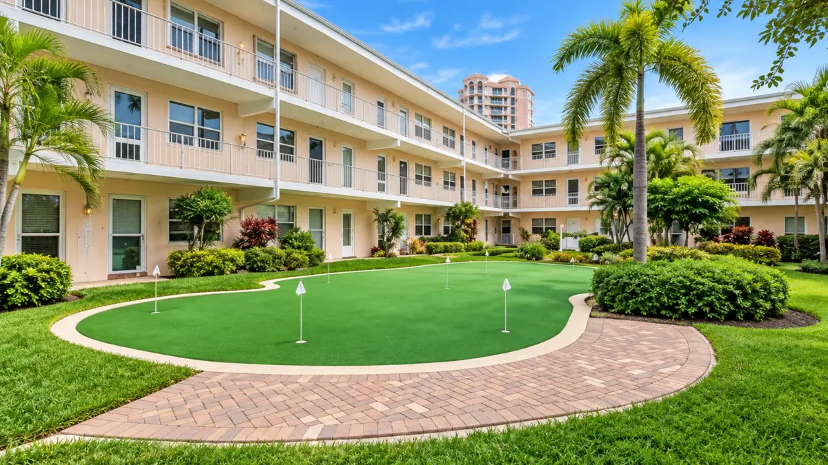 Putting Green at 1481 S OCEAN 129C, Lauderdale-By-The-Sea