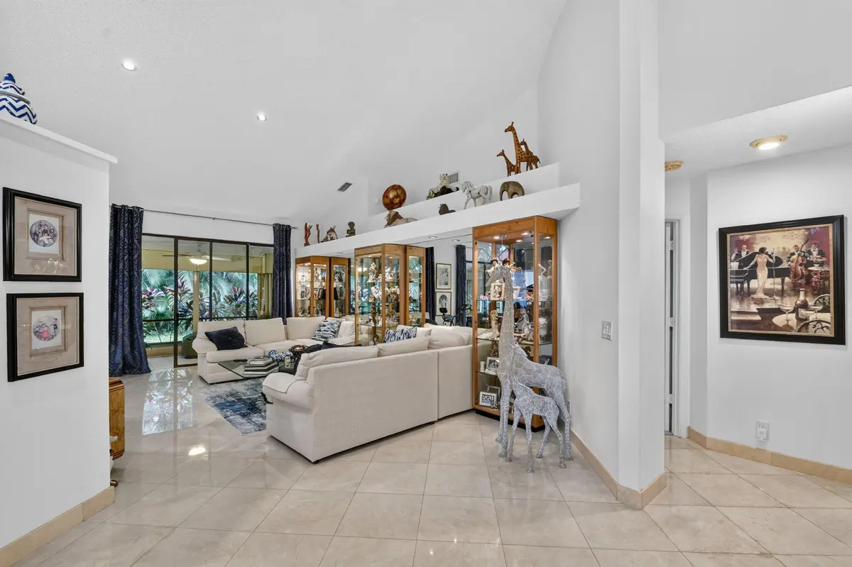 Living Room at 7573 Lexington Club Boulevard A, Delray Beach