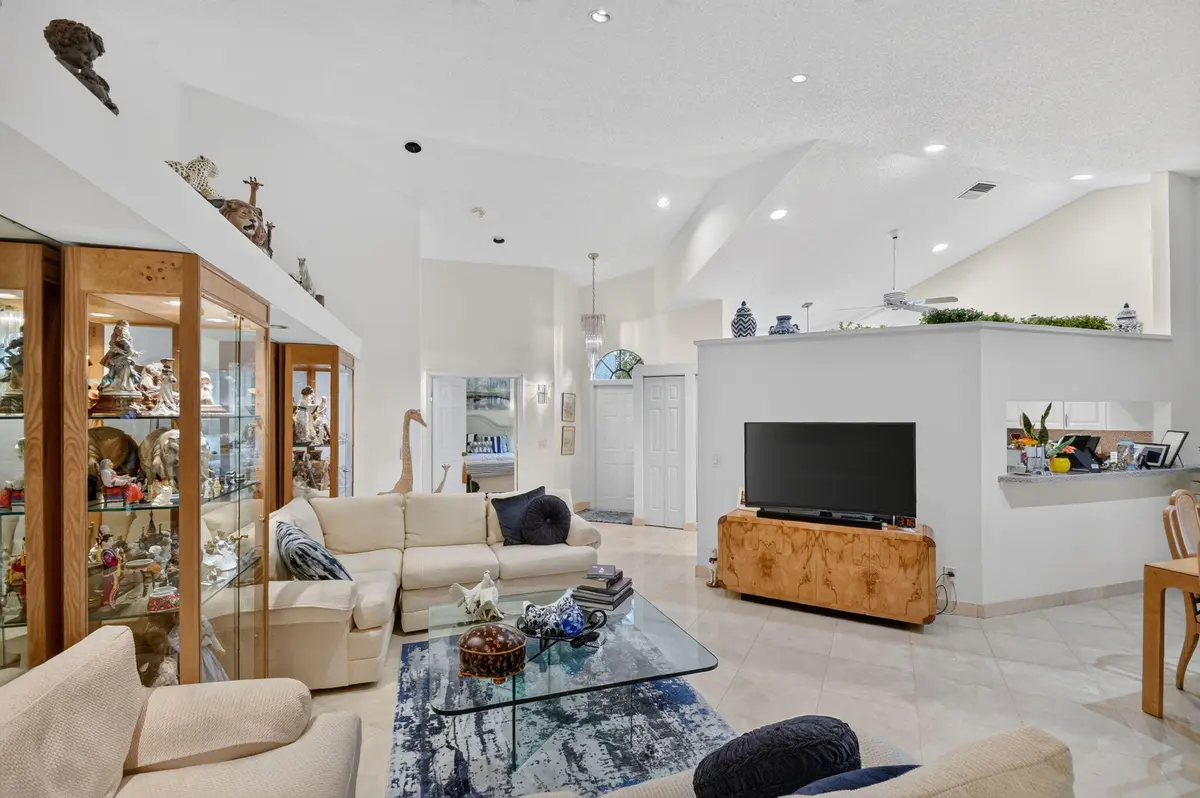 Living Room at 7573 Lexington Club Boulevard A, Delray Beach