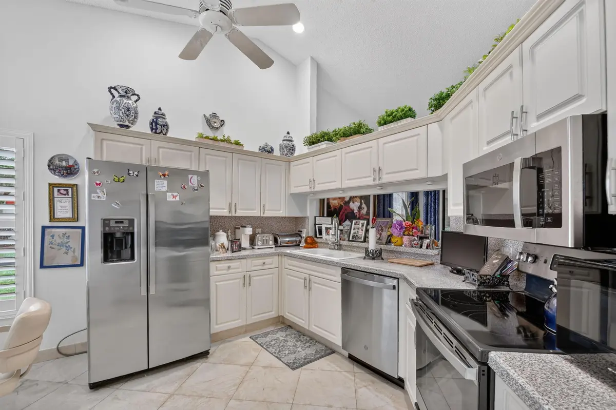 Kitchen at 7573 Lexington Club Boulevard A, Delray Beach