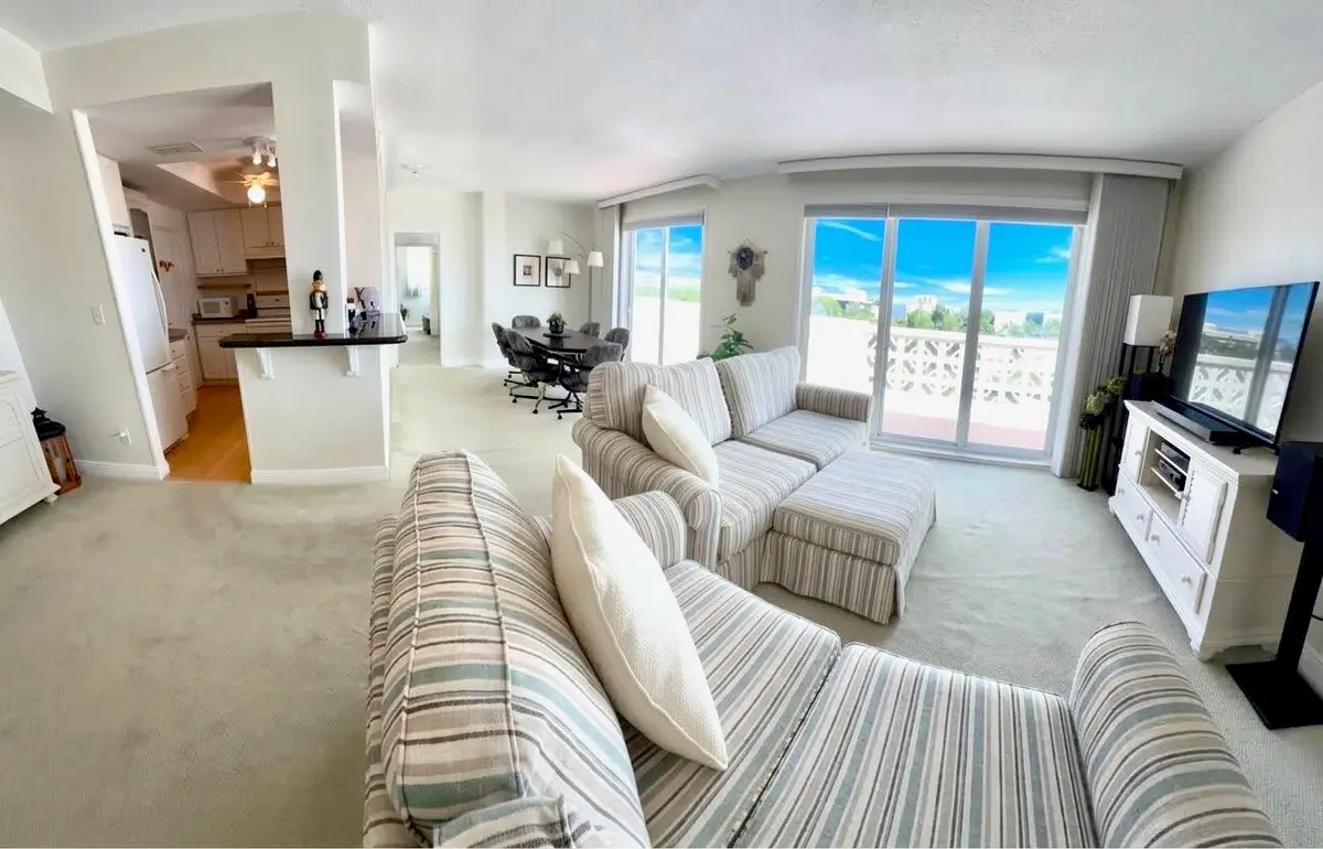 LG. LIVING ROOM at 2840 S OCEAN Boulevard 601, Palm Beach