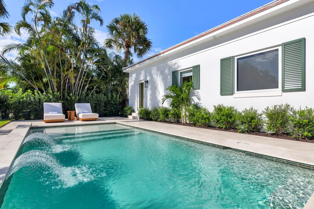 Pool at 110 Greenwood Drive, West Palm Beach