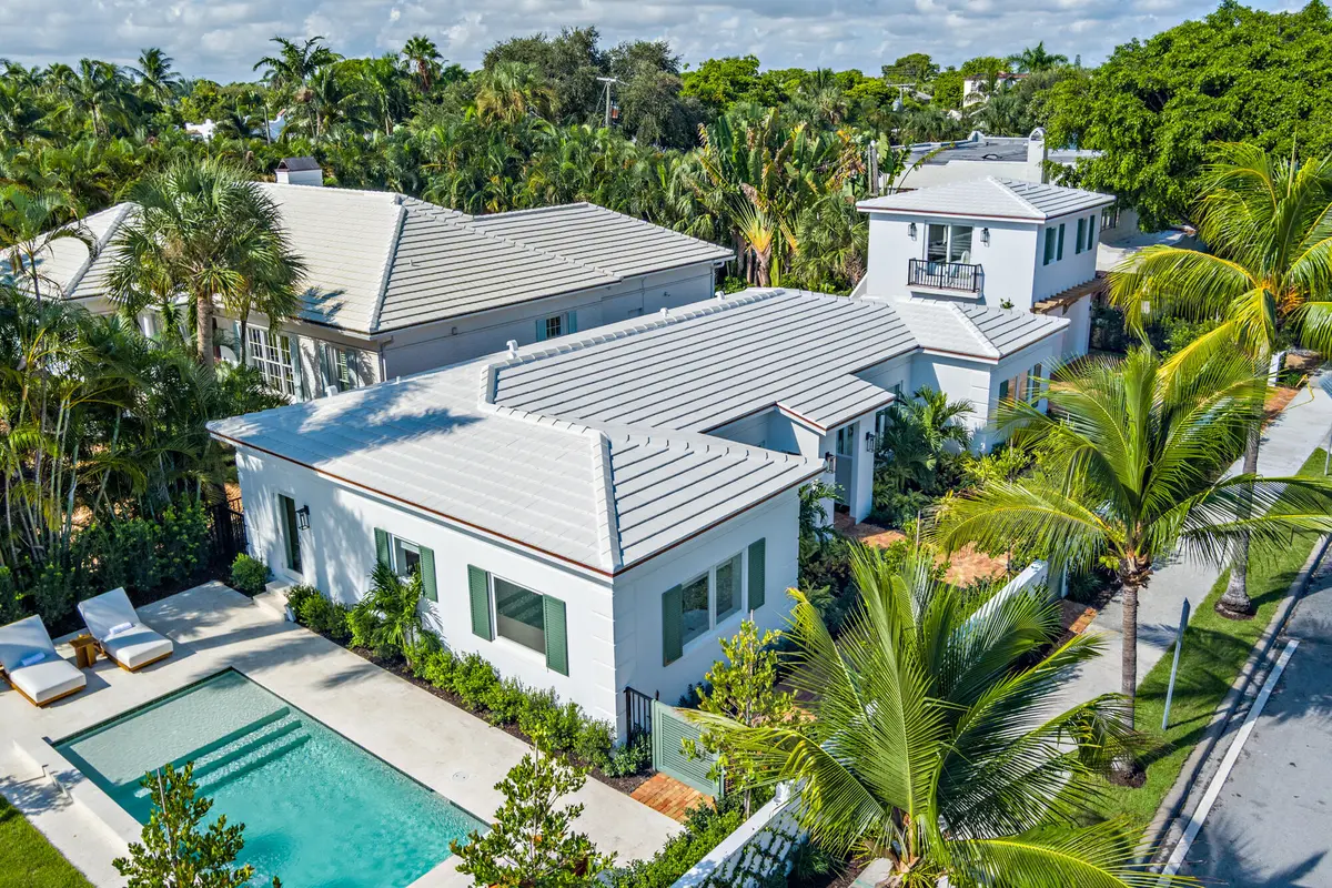 Aerial at 110 Greenwood Drive, West Palm Beach
