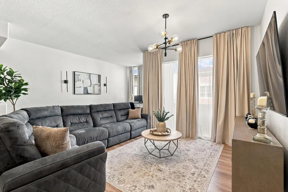Living Room at 10520 SW STEPHANIE Way 2-207, Port St. Lucie