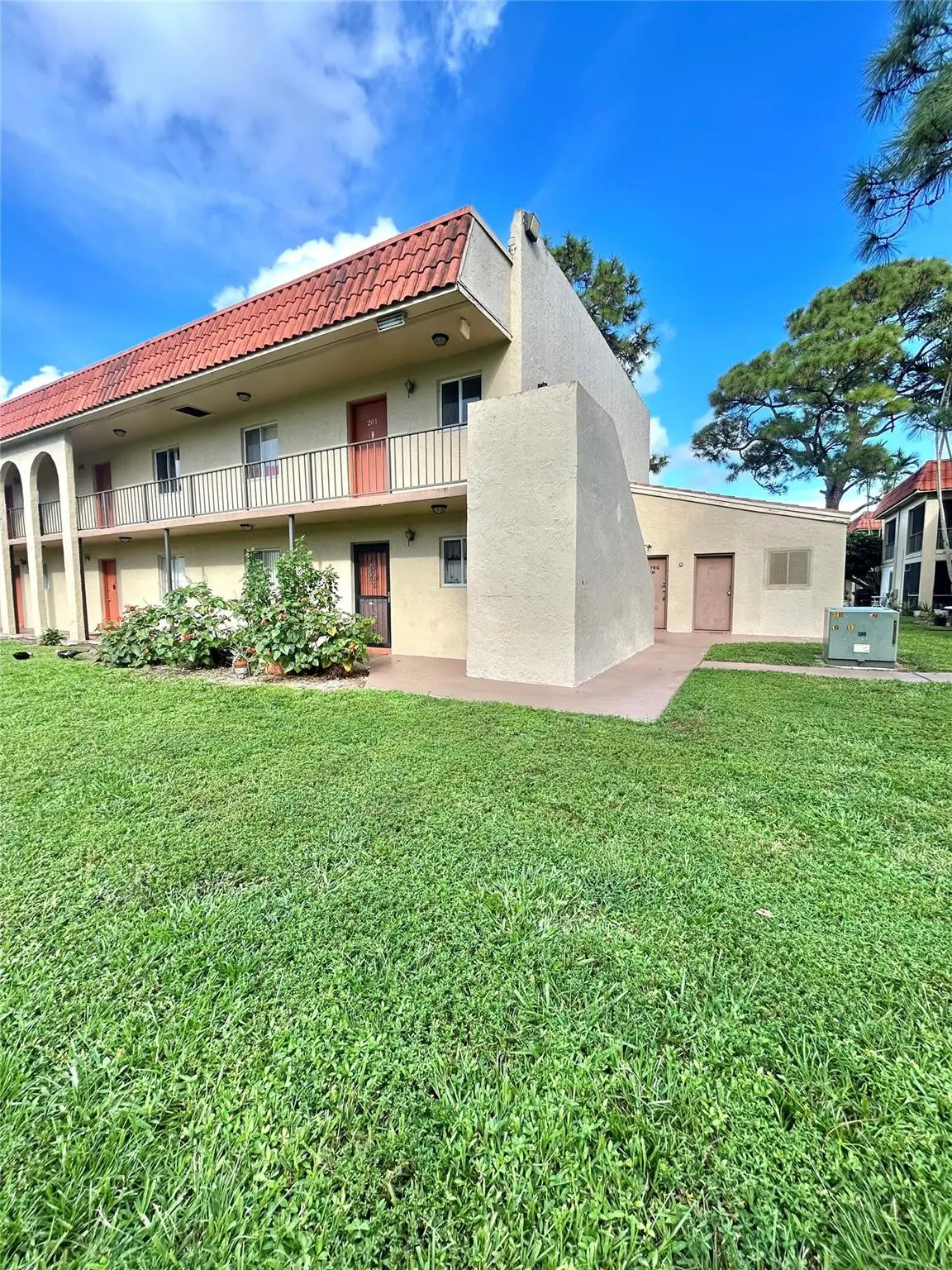 Corner unit, first floor at 6100 FOREST HILL Boulevard 101, West Palm Beach