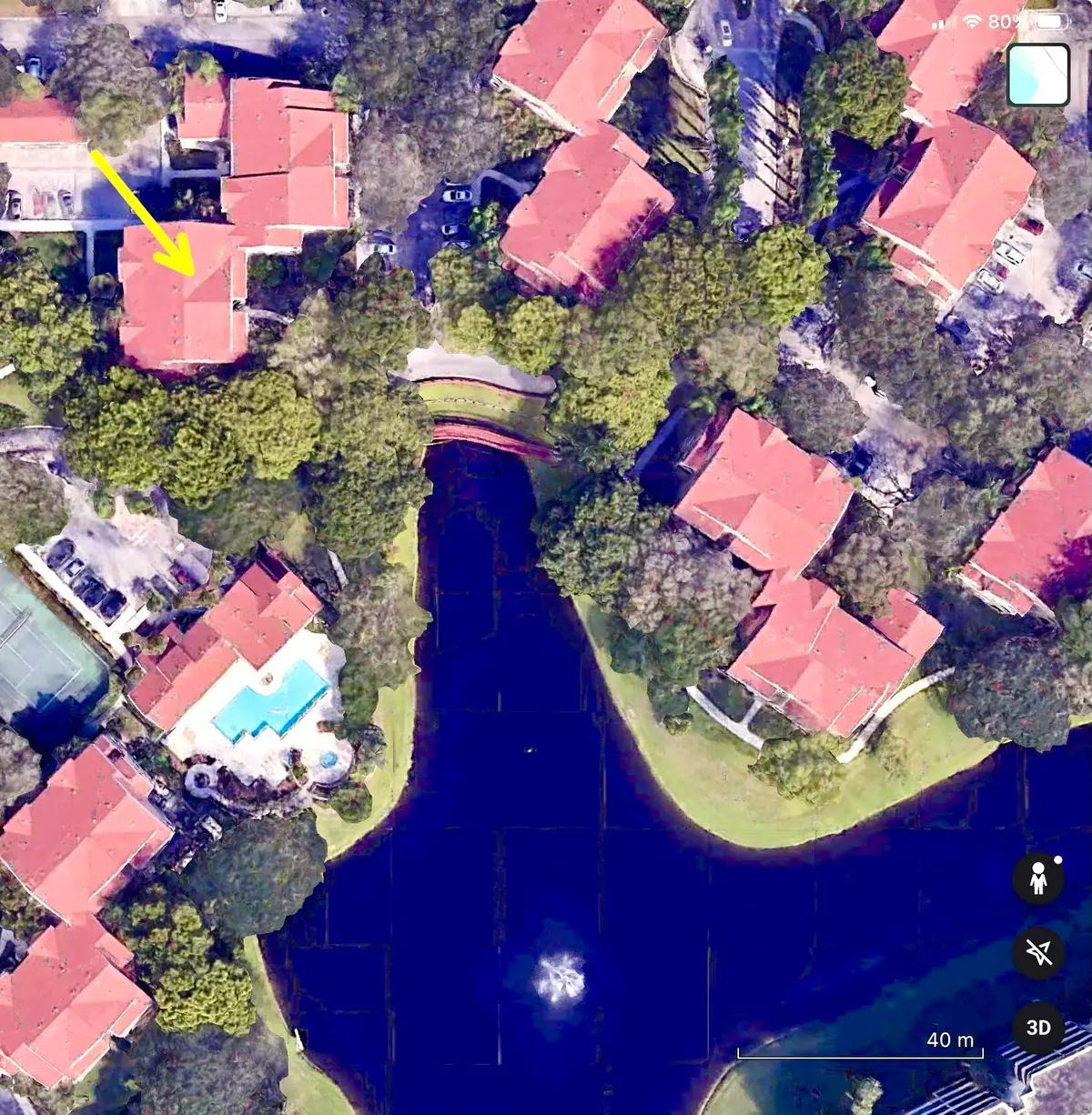 AERIAL at 1760 Palm Cove Boulevard 5-109, Delray Beach