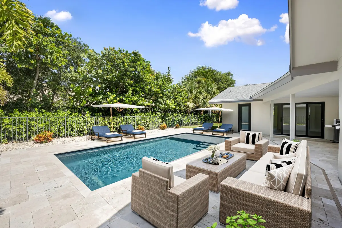 pool area at 11569 Landing Place, North Palm Beach