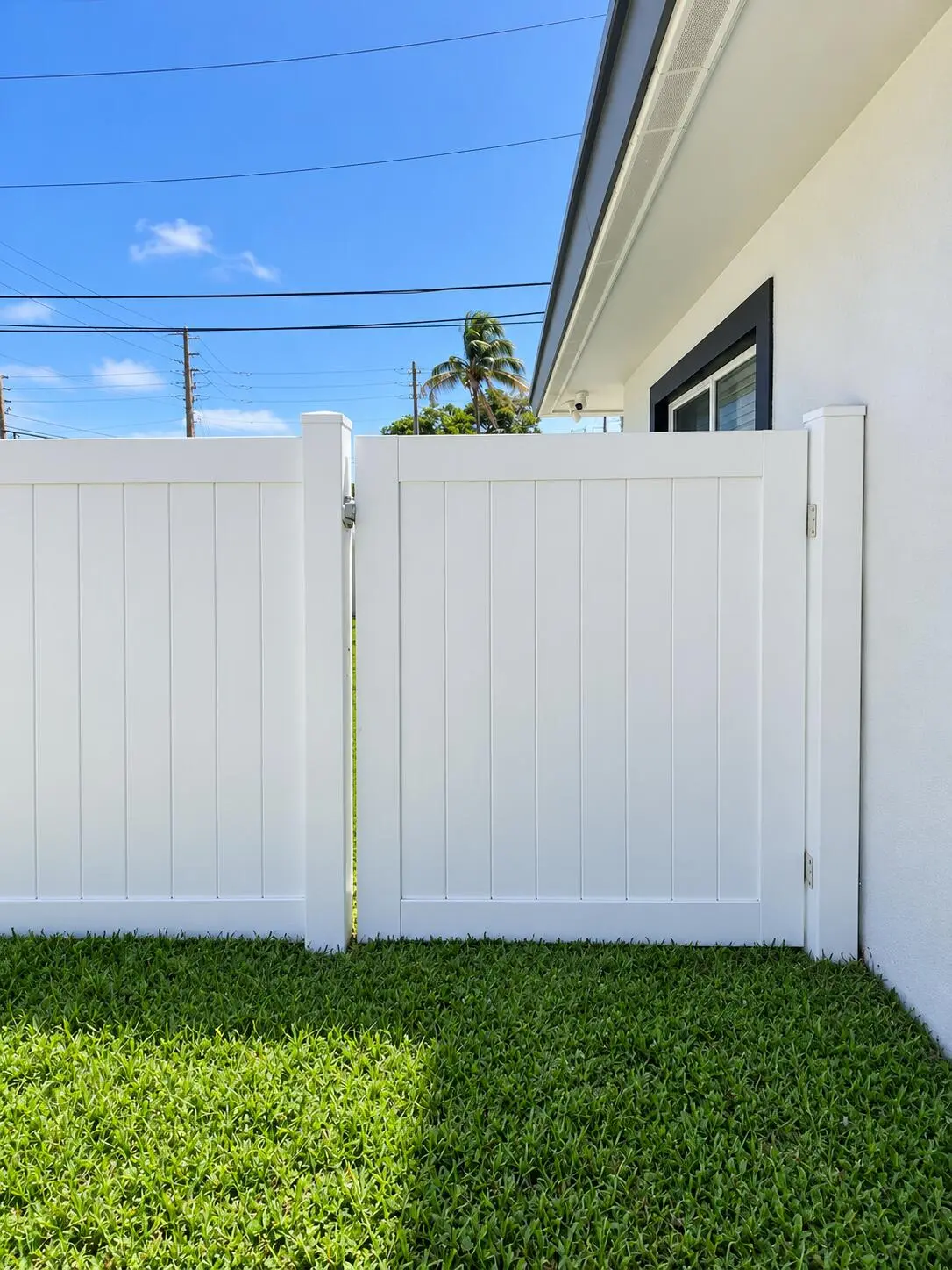Gate to yard at 1621 NE 3rd Avenue, Fort Lauderdale