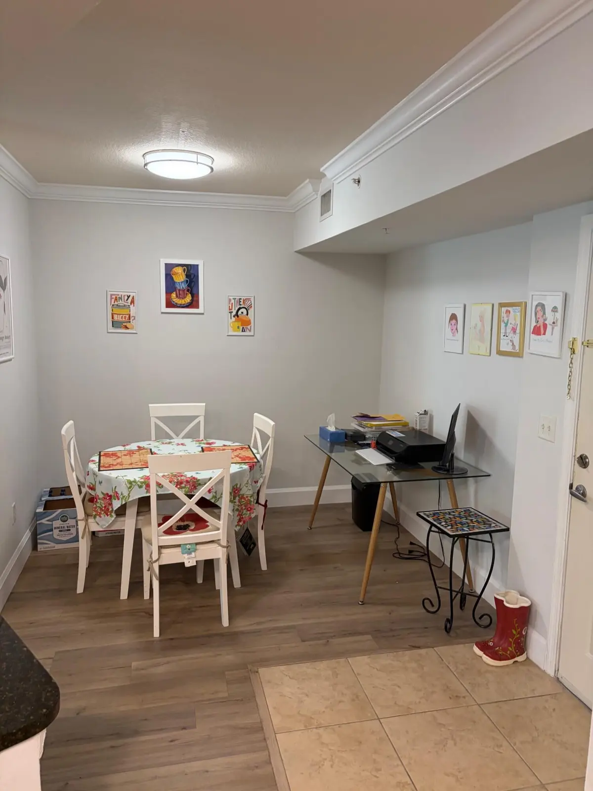 Dining area at 600 S DIXIE 612, West Palm Beach