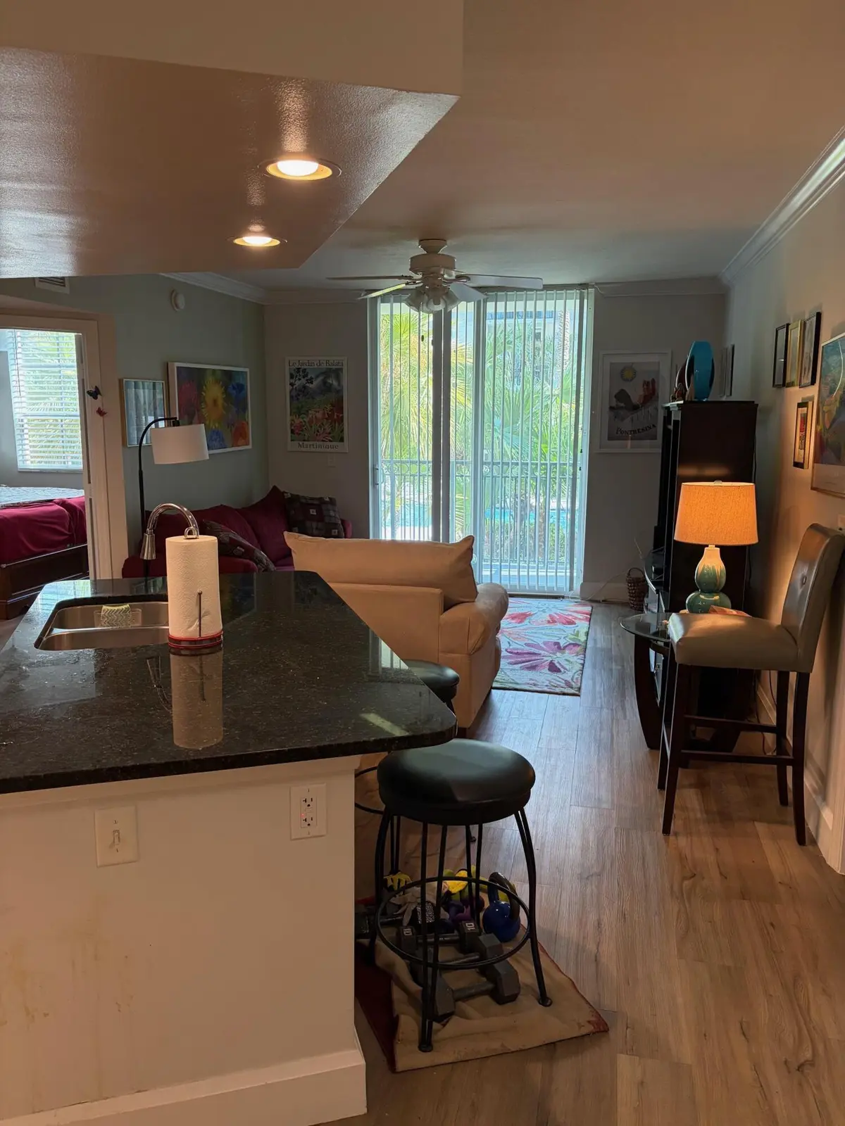 Kit Living 1 at 600 S DIXIE 612, West Palm Beach
