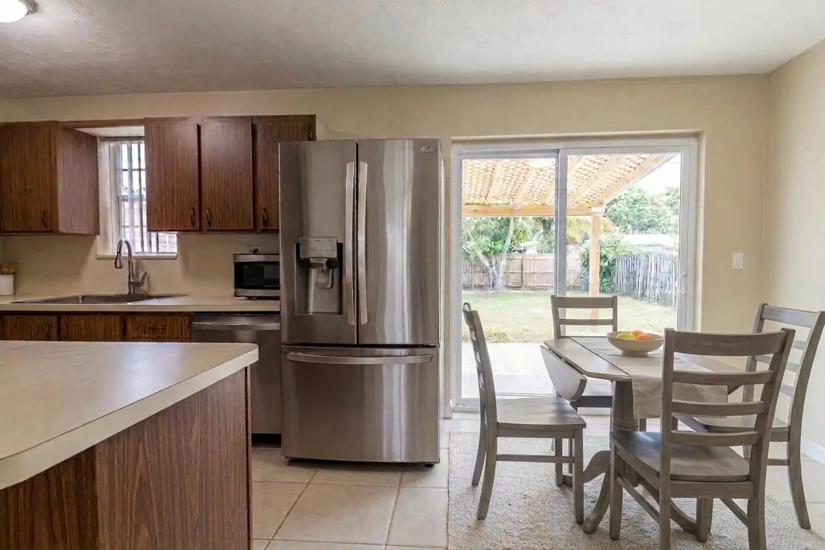 virtually staged dinette area at 2032 WORTHINGTON Road, West Palm Beach
