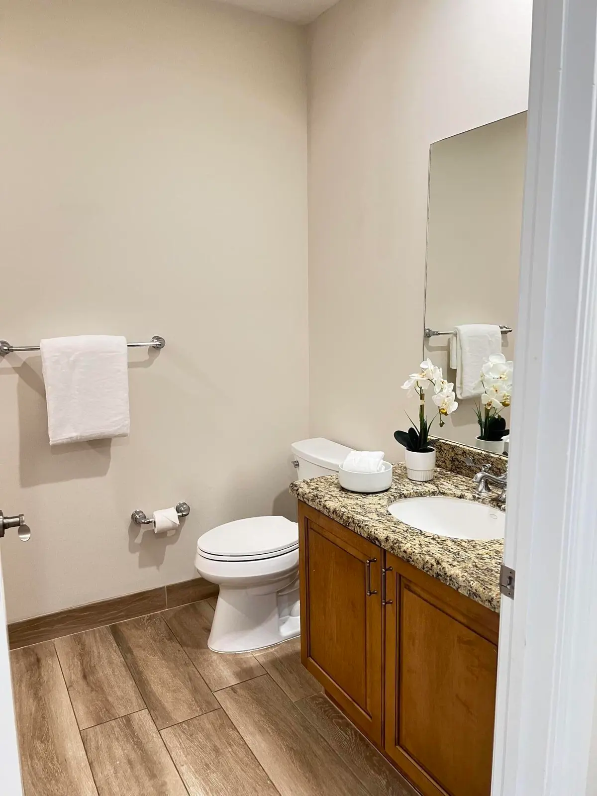 1st Floor Full Bath w/walkin shower at 803 ESTANCIA Way, Boynton Beach