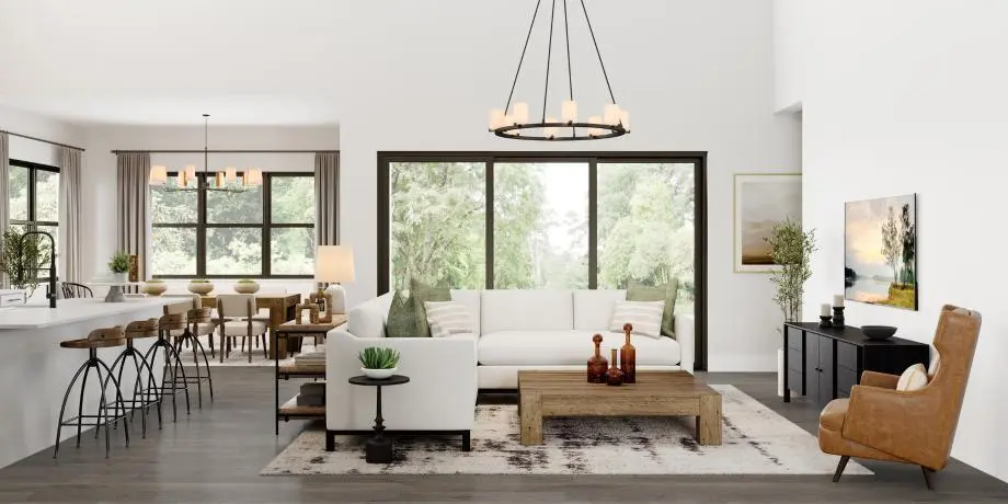 Great Room Rendering at 3878 SHERWOOD Boulevard, Delray Beach