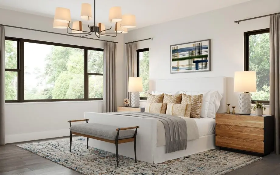 Primary Bedroom Rendering at 3878 SHERWOOD Boulevard, Delray Beach