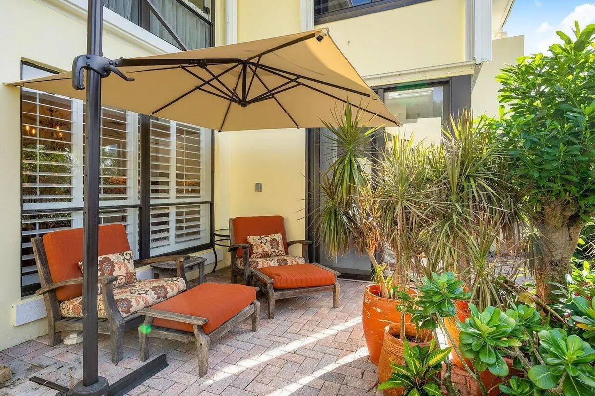 Patio at 3677 Quail Ridge Drive Bobwhite B, Boynton Beach
