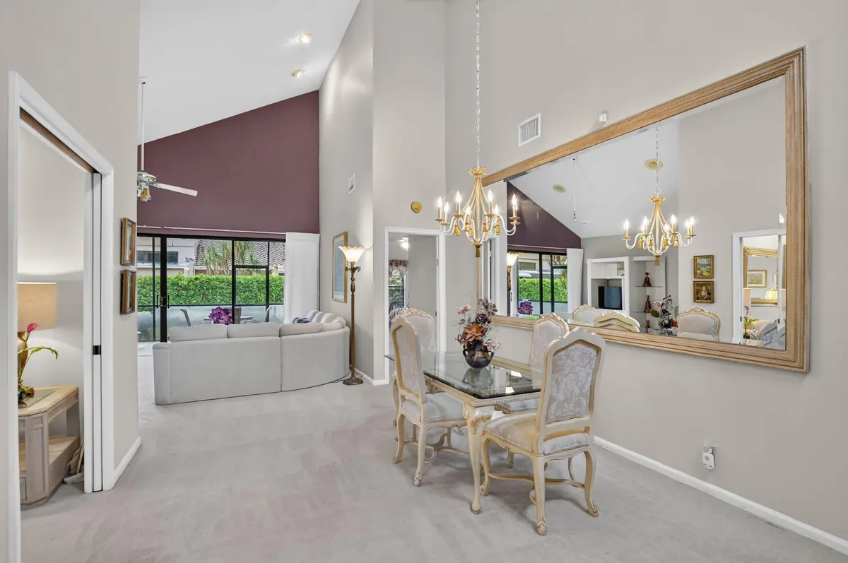 Dining at 22650 MERIDIANA Drive, Boca Raton