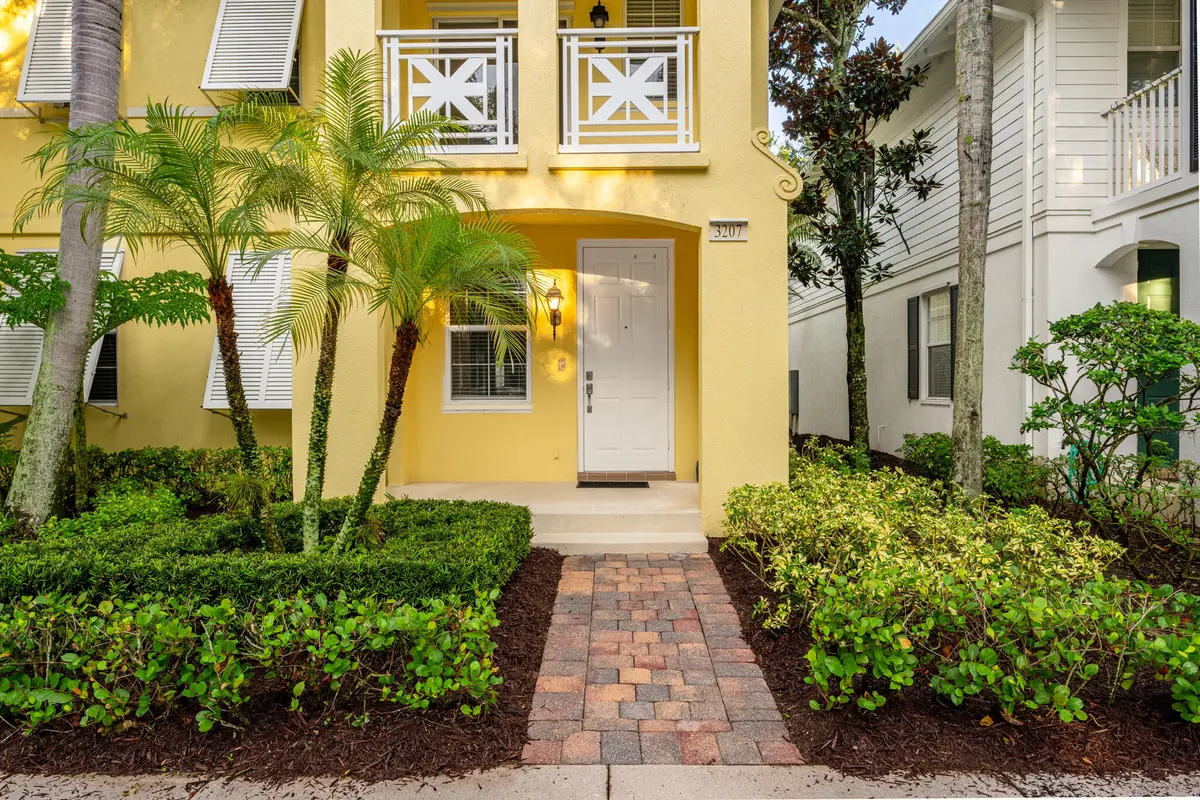 Entrance at 3207 E Community Drive, Jupiter