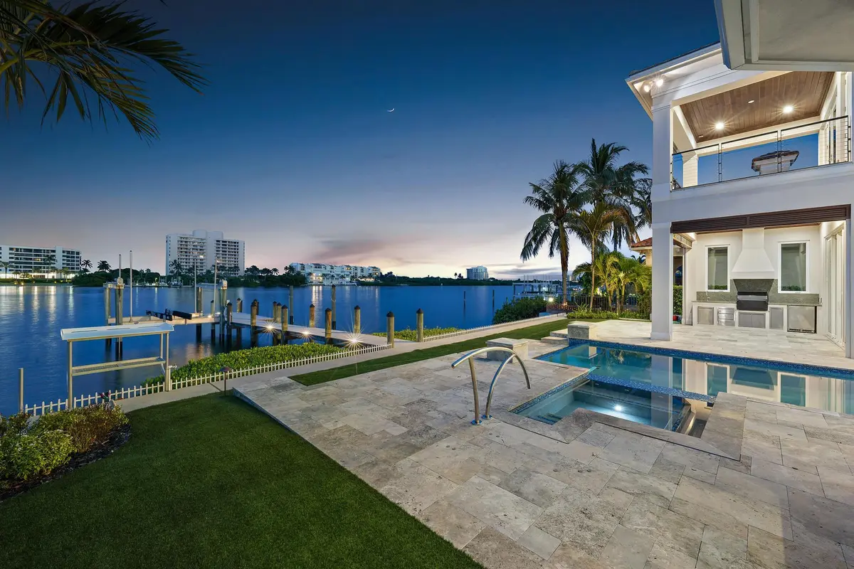 Pool at 3433 Harbor Road, Jupiter