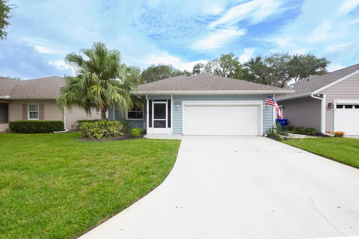 Exterior Front Daytime at 401 Tamarind Place, Vero Beach
