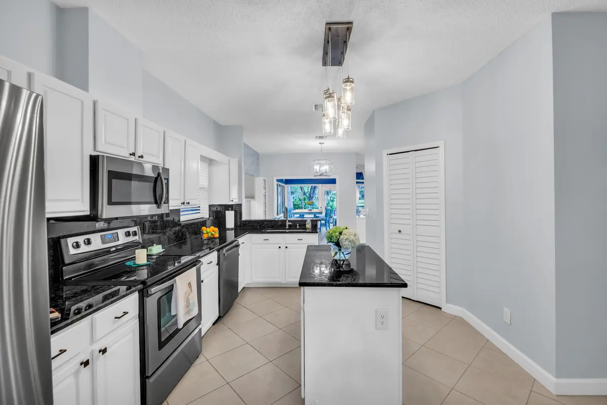 Kitchen Side View at 401 Tamarind Place, Vero Beach