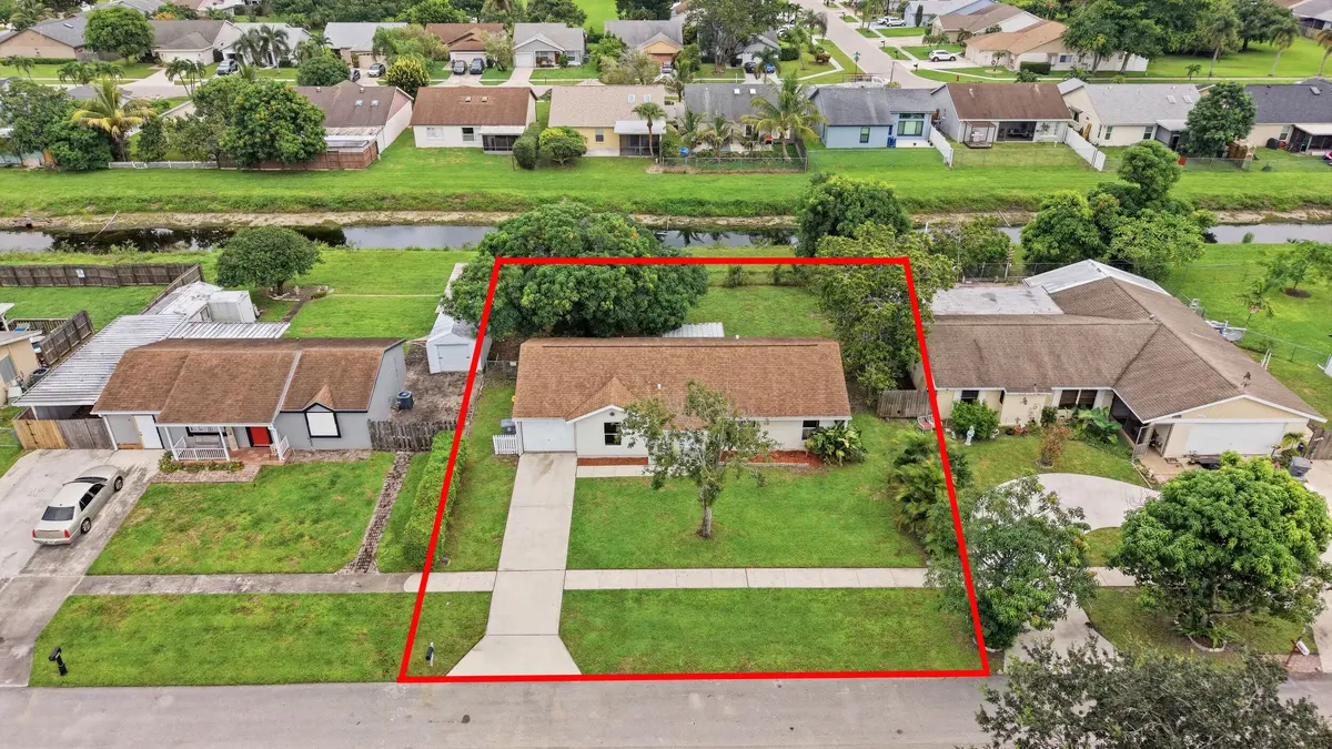 Aerial at 5141 Saint John Avenue, Boynton Beach